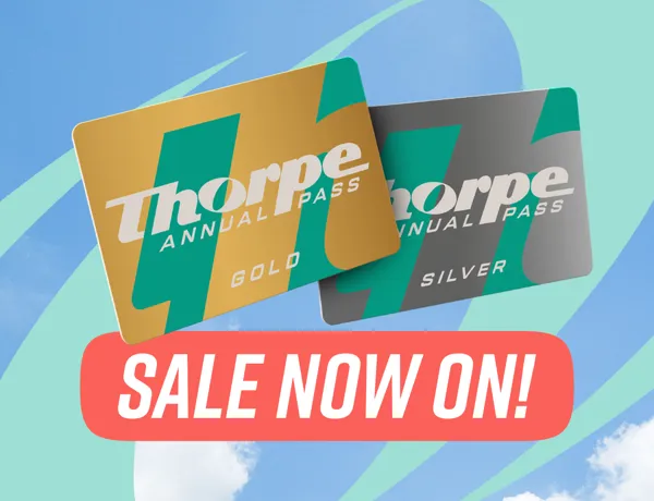 Thorpe Park Annual Pass - Sale Now On
