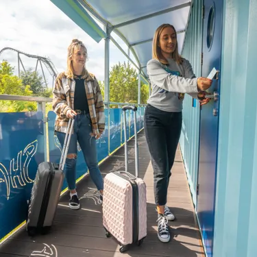 Shark Cabins entrance