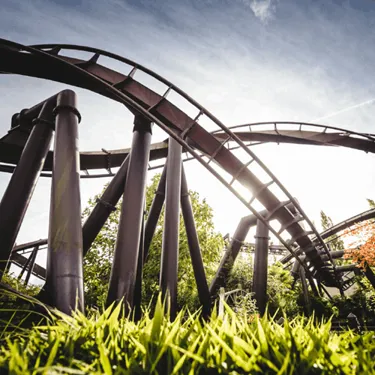 Nemesis Inferno Interlocking Corkscrews