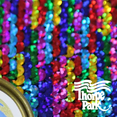 Sequins with a hidden pop badge