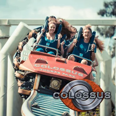 Colossus Rollercoaster Twist 