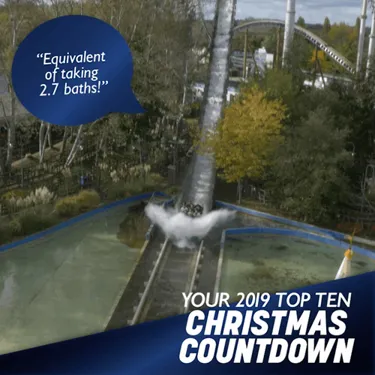 "Equivalent of taking 2.7 baths!" Your 2019 Top Ten Christmas Countdown