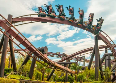 Nemesis Inferno Interlocking Corkscrews