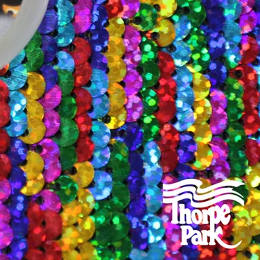 Sequins with a hidden pop badge