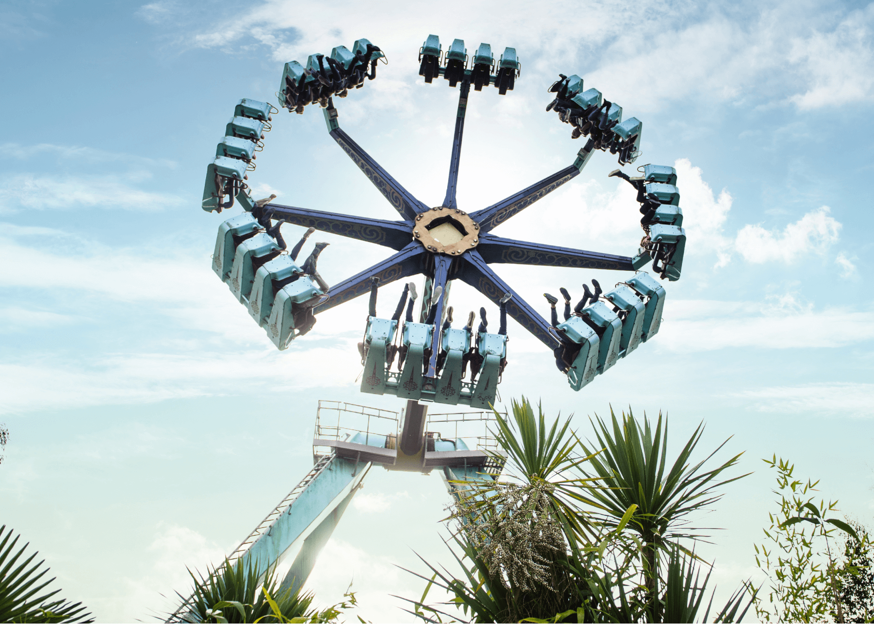 Vortex Swinging Pendulum Thrill Ride Thorpe Park Resort
